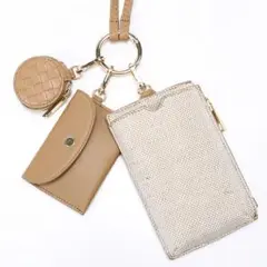 綿麻3点セットスマホショルダー カシュカシュのサムネイル