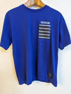 アウトドア　Tシャツ 160センチ 青色Tシャツのサムネイル