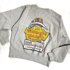 激レア デザイン レトロ イラスト アメカジ スウェットトレーナー 大きめ