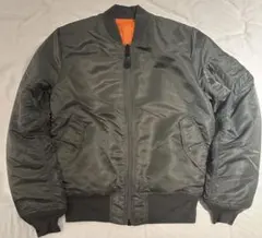 美品 Alpha 90s USA MA-1 L カーキ