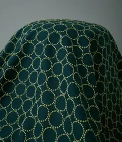 ミナペルホネン　9/12発売　タンバリン　dark green　生地　6