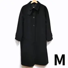 GU コージーメルトンバルマカーンコート ブラック レディースM 標準丈