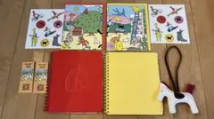 【馬チャームおまけ付】HERMES　エルメス　馬さがし　ノベルティ　ノート　2冊