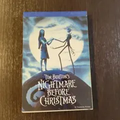 【当時物】ナイトメアー・ビフォア・クリスマス メモ帳 ノート
