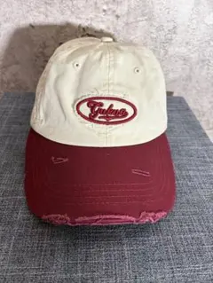SPINNS ロゴキャップ ダメージ加工 ツートン キャップ 古着 ストリートのサムネイル