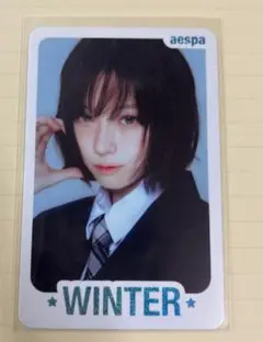 aespa WINTER タレントカード