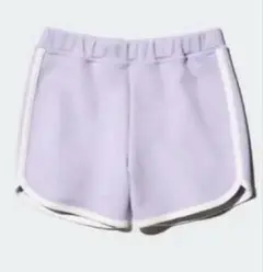 未使用　ユニクロ　キッズ　エアリズムジャージーショートパンツ ライトパープル