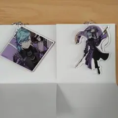 美風藍　うたプリ　タブナイ　ミニアクリルキーホルダー