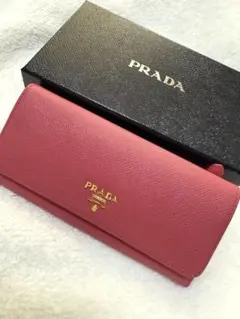 新品未使用】VERSACE メデューサ レザー フラップ 長財布 ピンク 