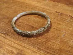 インド製　アンティーク ブレスレット　銅　真鍮　銀　ヴィンテージ