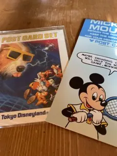 ディズニー　レトロ　ポストカード