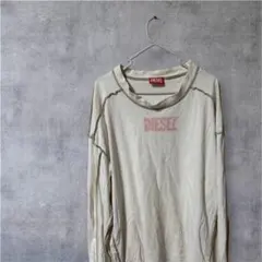 希少 DIESEL 長袖カットソー ロンT L