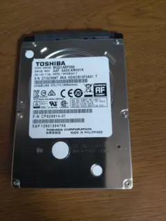TOSHIBA 2.5インチ HDD 500GB 本体