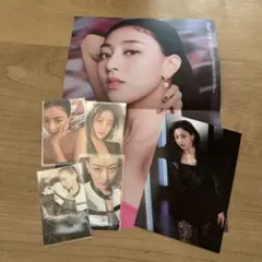 TWICE ジヒョ　トレカ　ラントレ　ポスター　READY TO BE