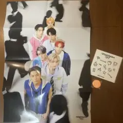 ENHYPENエナイプン　ポスターシール缶バッジセット⭐︎ヒスンEVANニキトレカ