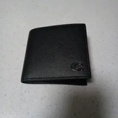 COACH ブラック 二つ折り財布