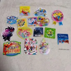 ユニバーサルスタジオジャパン　シール14枚　カード１枚