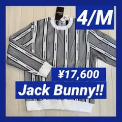 新品■17,600円【ジャックバニー】メンズ　長袖ウェア 4/M セーター