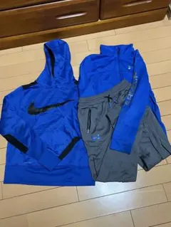 NikeDri-FITフード付きスウェット&Under Armour 上下セット