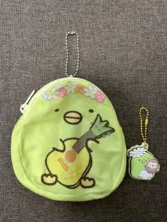すみっコぐらし　ぺんぎん　リュック型ポーチ　巾着　チャーム　ストラップ
