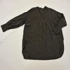 ケービーエフ チュニック ブラウス ギャザー レーヨン F レイヤード 重ね着