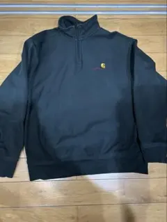 Carhartt ハーフジップ　ダークグリーン　カーハート