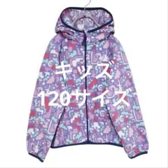 古着♥️ノースフェイス　キッズ　フリースパーカー120 キッズアウター　韓国