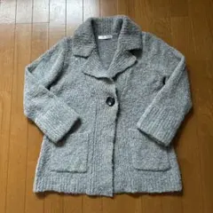 【美品】DoCLASSE（ドゥクラッセ）アルパカ混 ニットコート Mサイズのサムネイル