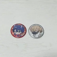 桃源暗鬼 皇后崎迅 一ノ瀬四季　ローソンコラボ グリッター缶バッジ