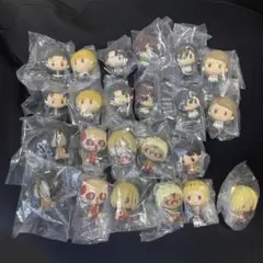 一番くじ 進撃の巨人 ～それぞれの決意～　ちょこのっこコンプ✖️2 おまけ付き