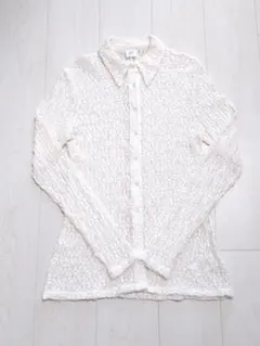 IENA LA BOUCLEイエナラブークル人気完売ストレッチレースシャツのサムネイル