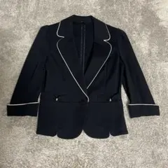 ネイビー テーラードジャケット 38サイズ
