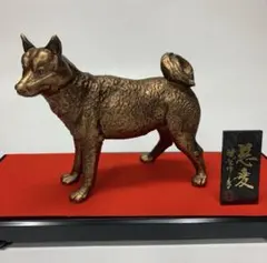 横綱 金 福禄犬 置物 縁起物 ゴールド 七福神 - メルカリ