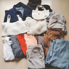 女の子 子供服 小中学生 春服 バッグ 帽子 まとめ売り16点