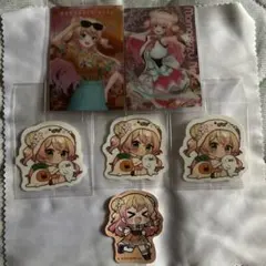 ホロライブ 桃鈴ねね チョコクランチ ステッカー その他