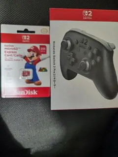 新品 Nintendo Switch2 Proコン➕256GB microSD