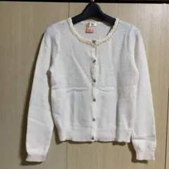 ＊パターンフィオナ＊ビジュー付きカーディガン ミッシュマッシュ系