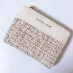 Ｎ*♡様 韓国風 財布 コインケース マネーウォレット レディース ホワイト ベ