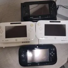 Wii U本体 ホワイト ブラック 3台セット