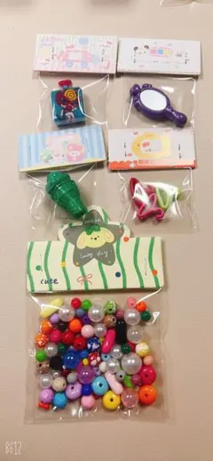 カラフルビーズセット 手芸・アクセサリー用
