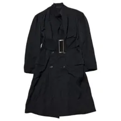 90s Yohji Yamamoto コレクションモデル ベルトギャバトレンチのサムネイル