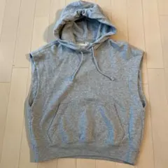 ノースリーブパーカー パーカー