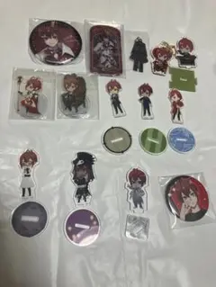 ツイステ 缶バッジ アクリルスタンド アクスタ リドル セット