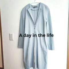 a day in the life ユナイテッドアローズ Vネック ロングコート