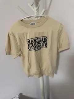 MARITHÉ FRANCOIS GIRBAUD 半袖ニット　クリームのサムネイル