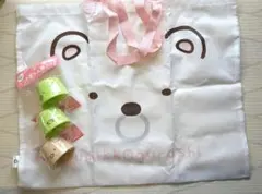 すみっコぐらし オリジナルビッグフェイストート ペットボトル用コップ3個セット