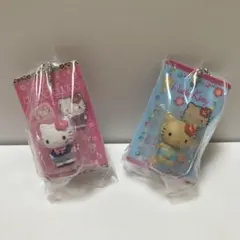 ハローキティ　パッケージミニチュアコレクション　ギャル&日焼け　2点セット