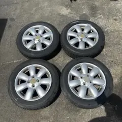 ダイハツ　ラパン　純正ホイールタイヤ　4本155/65R14 タイヤ製年2025のサムネイル