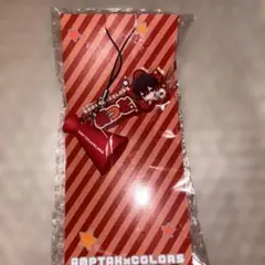 あっとくん　メガホンチャーム付きアクリルネームストラップ