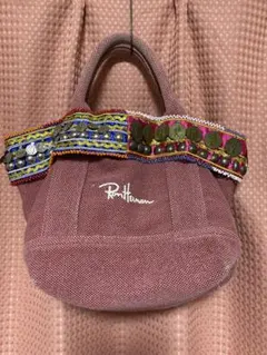 ❇︎激レア❇︎Alba Rosa アルバローザ 花柄刺繍トートバッグ 平成 